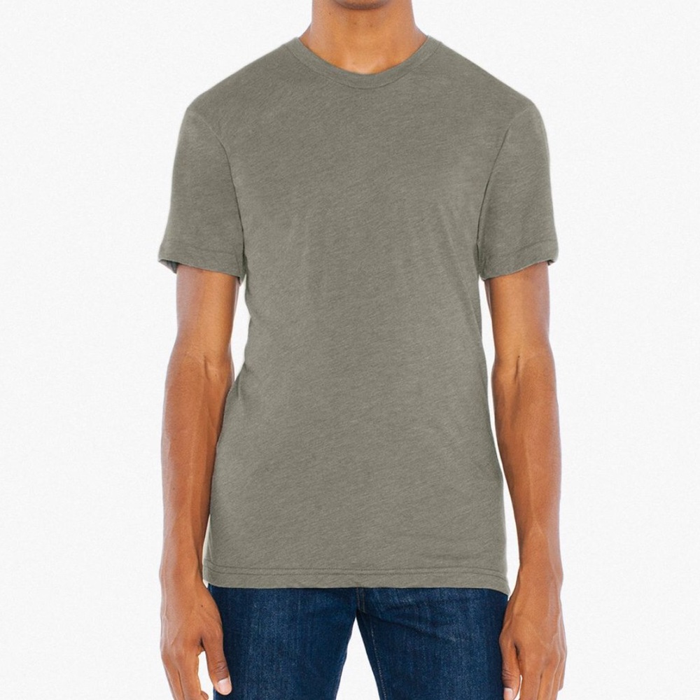 50/50 Crewneck T-Shirt Heather Lieutenant